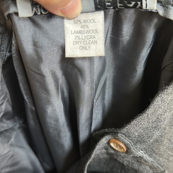 Morgane Le Fay Grey Wool Trousers Medium - Picture 6 of 11